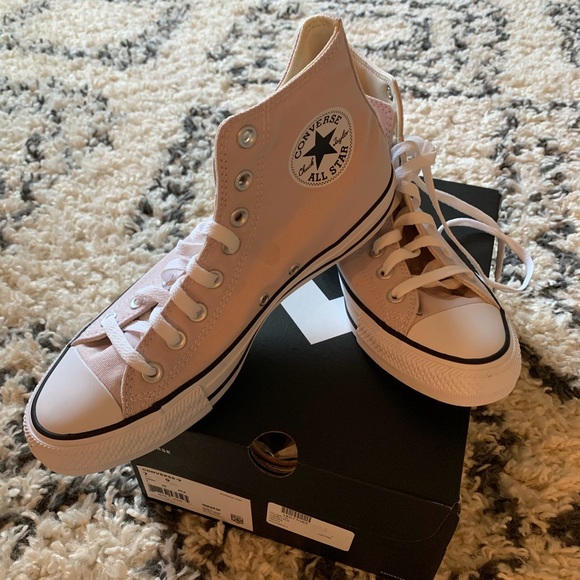 converse barely rose high top